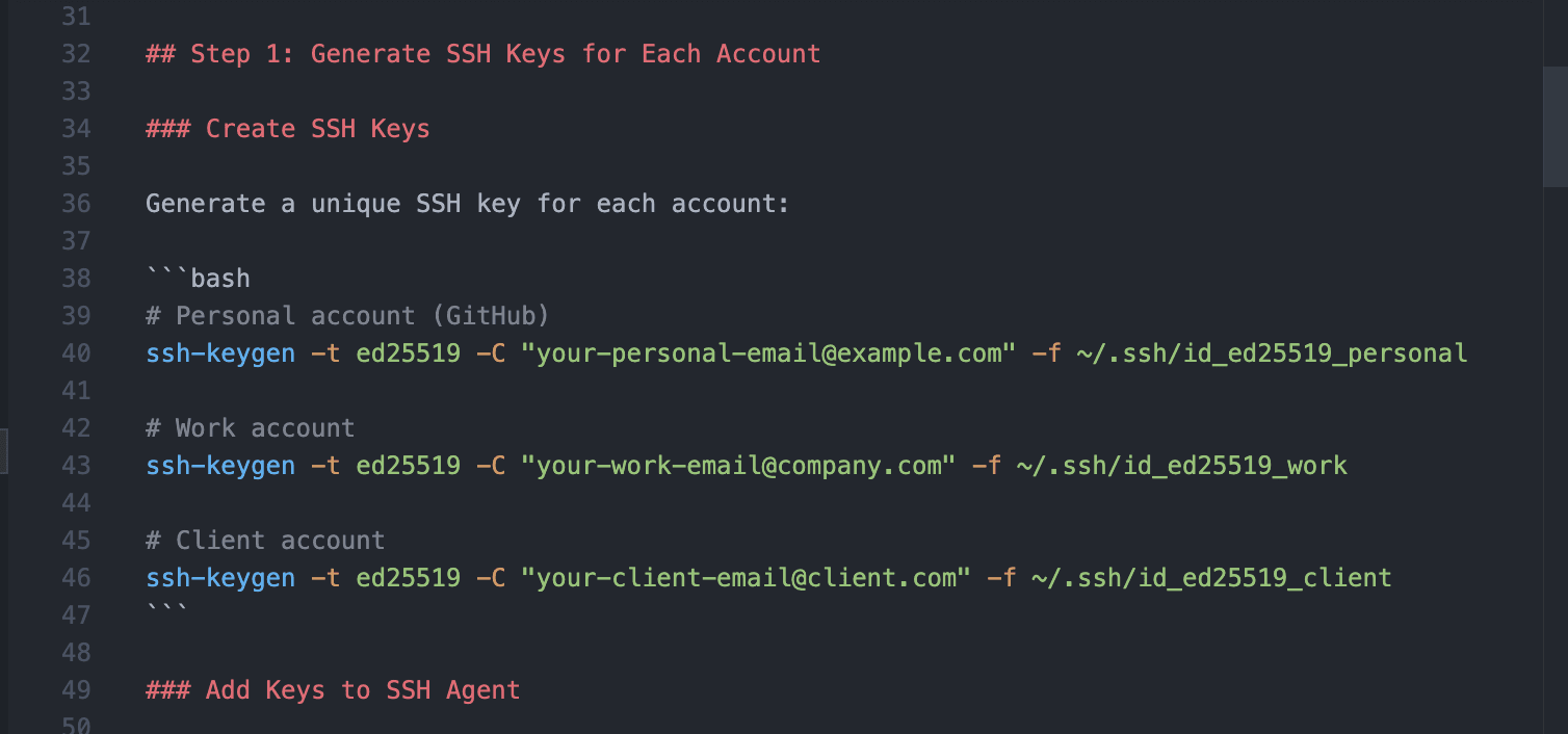 Cover Image for How to Setup Multiple Git Accounts on macOS