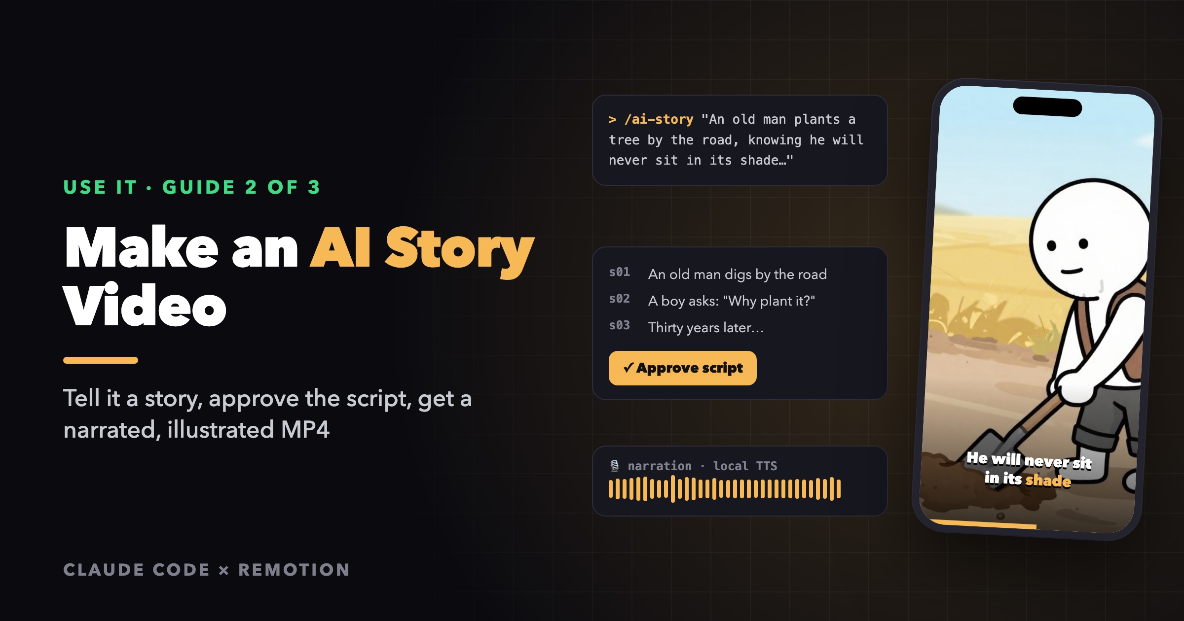 Cover Image for How to Make an AI Story Video with Claude Code: /ai-story Step by Step